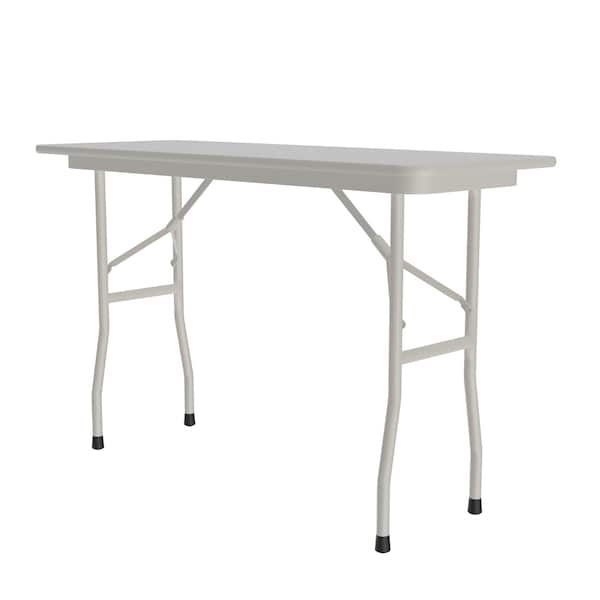 CF Melamine Folding Tables 18x48 Gray Granite